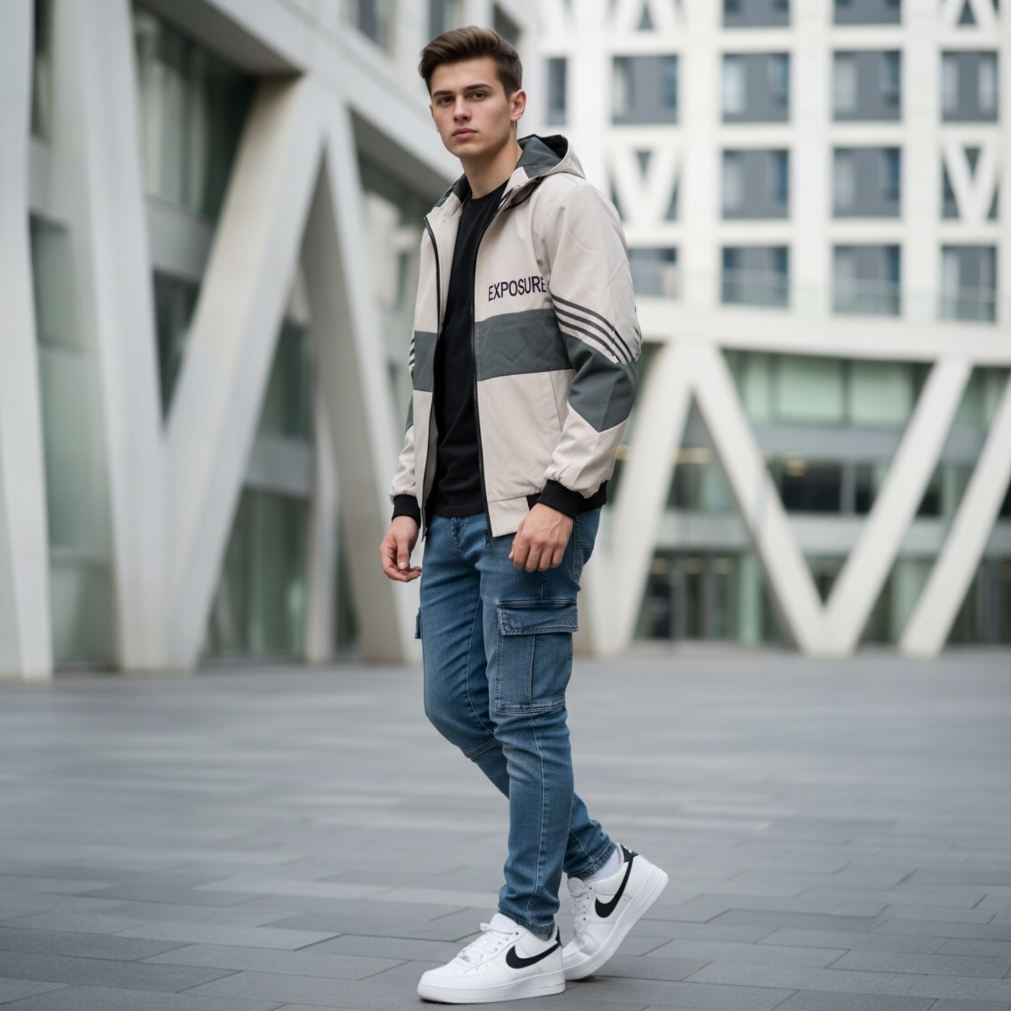 Lightweight Active Hooded Jacket