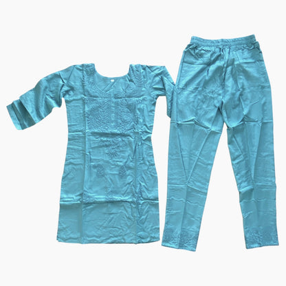 Chikankari kurta set