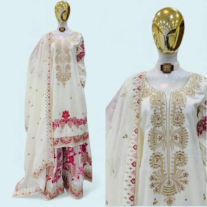 Heavy party wear garara set