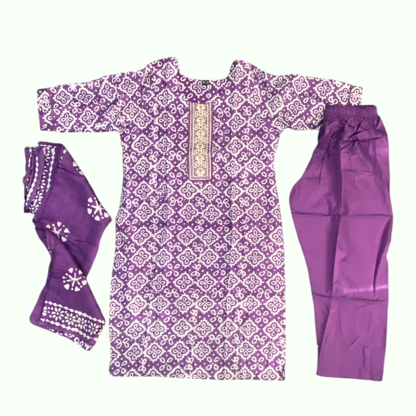 Plus size kurta set