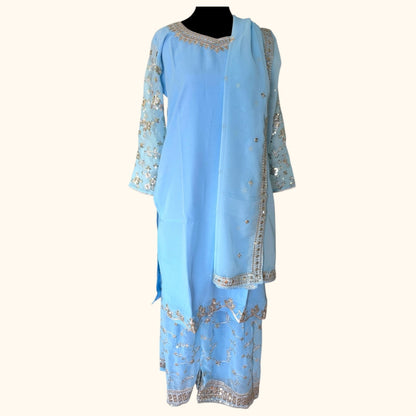 Salwar kameez sharara suit designer