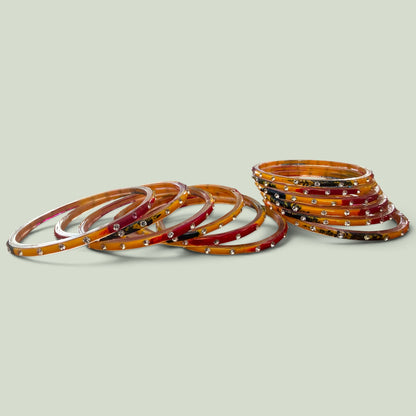 Rachana fancy glass bangles