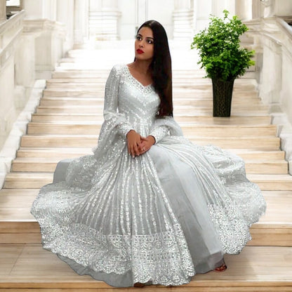 Long top lehenga