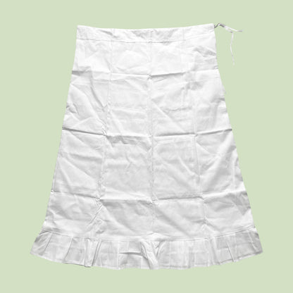 Handmade saree Petticoat Indian Inskirt