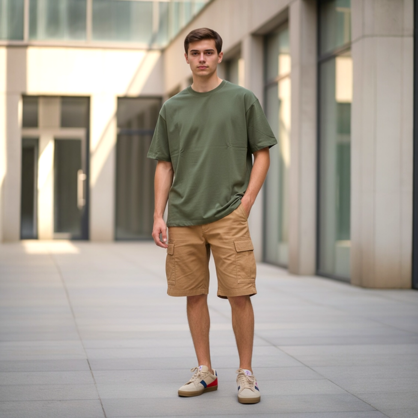 Plain cotton T-shirts