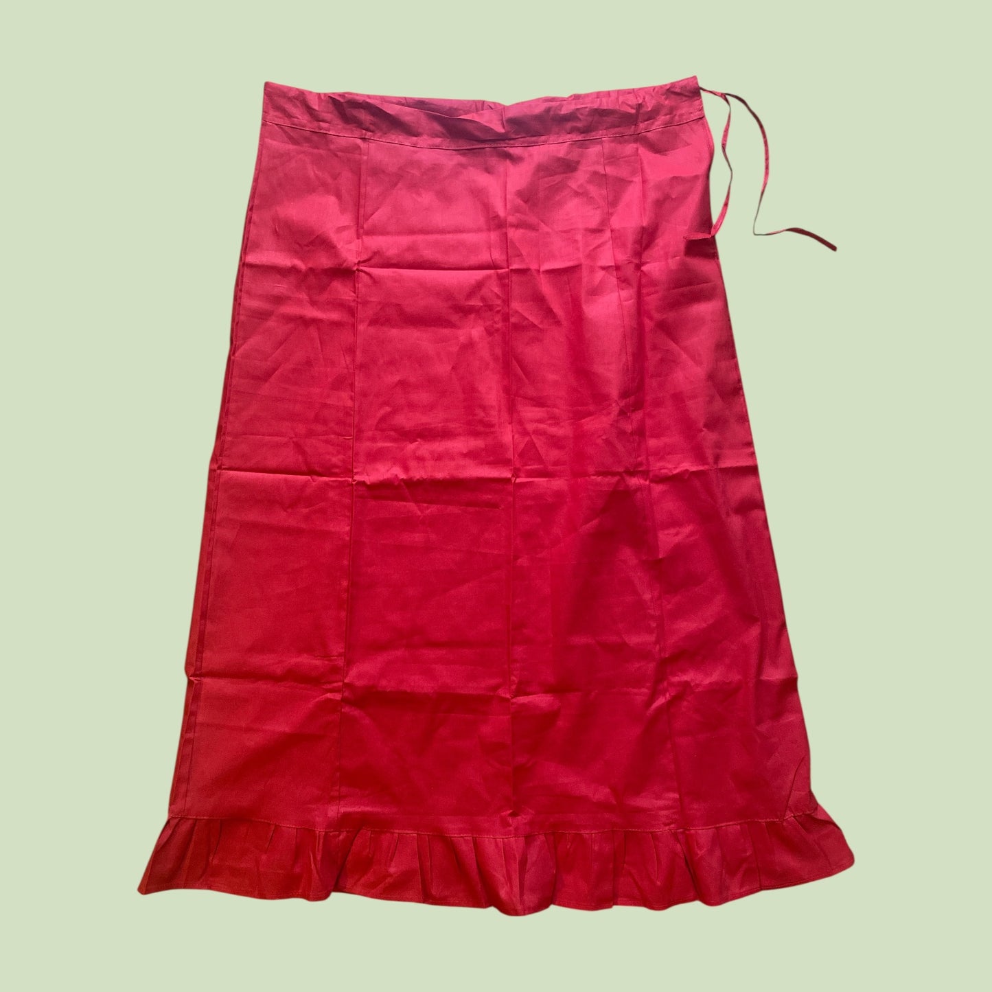 Handmade saree Petticoat Indian Inskirt