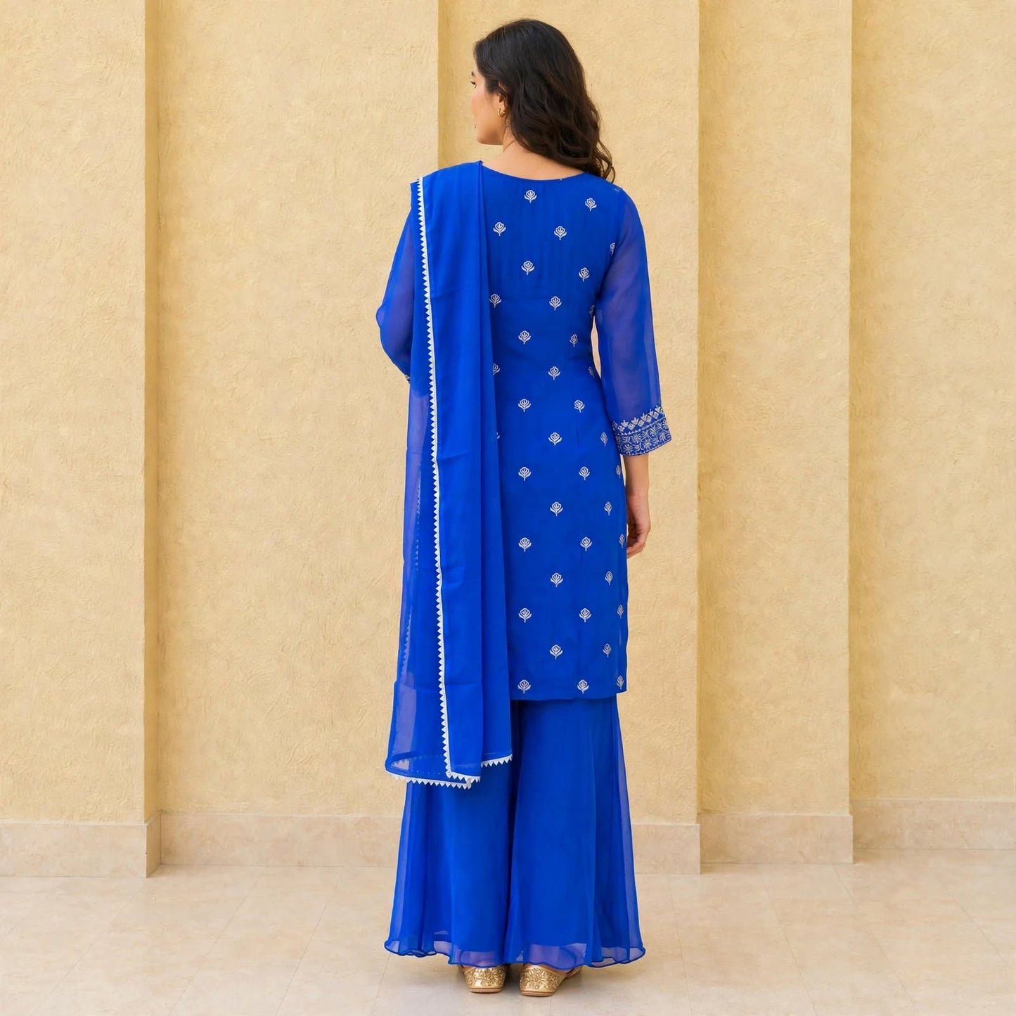 Intricate Thread Work Salwar Suit
