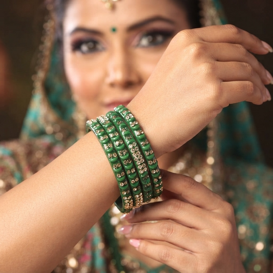 Sandeep fancy glass bangles