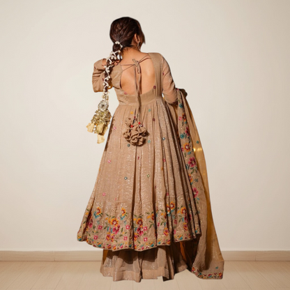 Anarkali palazzo set