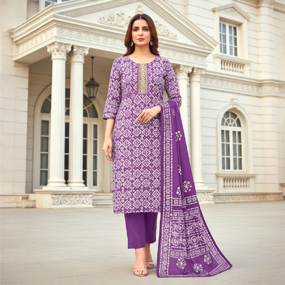 Plus size kurta set