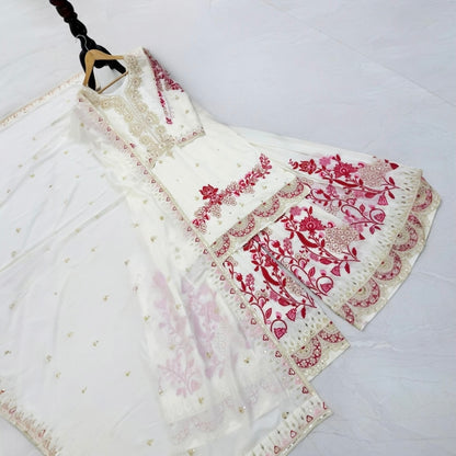 Heavy party wear garara set