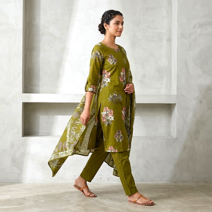Straight Fit casual Kurta Sets