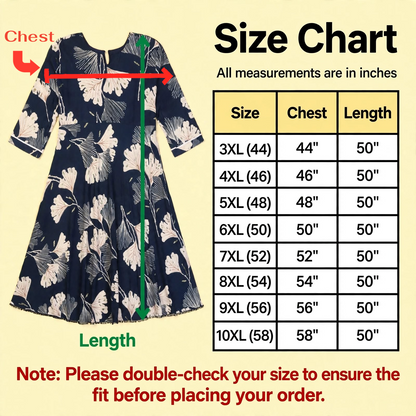 Plus size lightweight floral gown