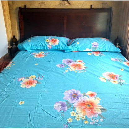 Floral bed sheets & pillow casses