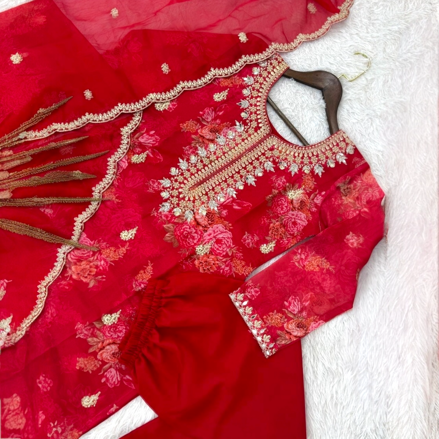 Plus size designer Salwar Suit
