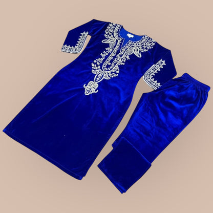 Velvet winter co-ord set