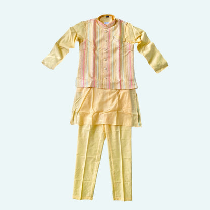 Men’s kurta and Nehru jacket set