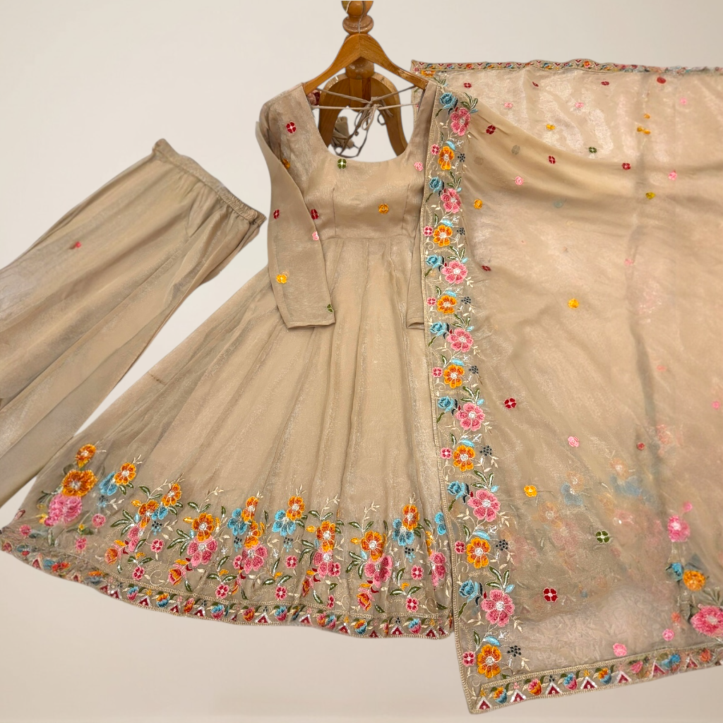 Anarkali palazzo set
