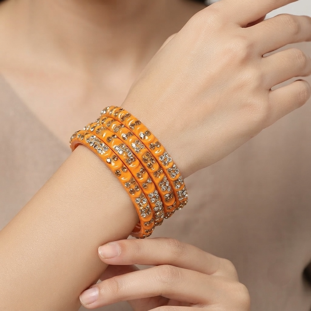 Sandeep fancy glass bangles