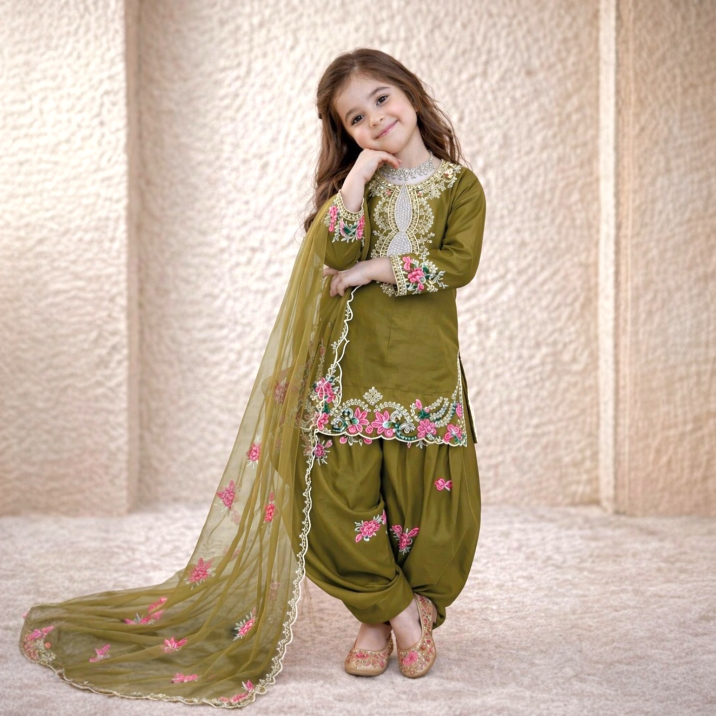 Punjabi salwar kameez kurta set