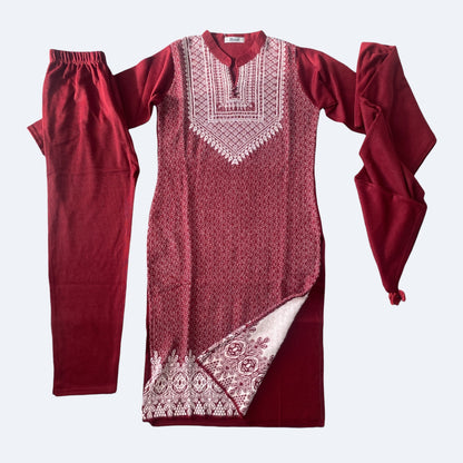 Radvin woolen kurta set for winter