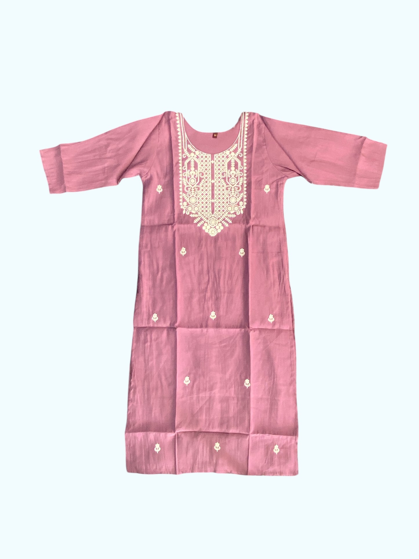 Thread work kurta set