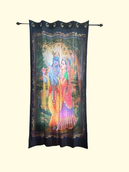 Digital print worship rooms' curtains