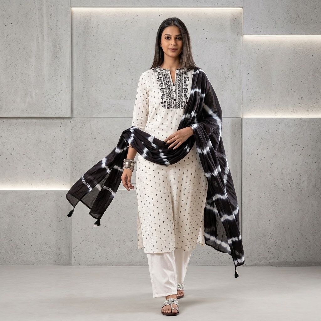 Urban casual kurta set