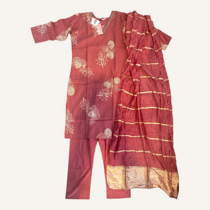Binya floral kurta set