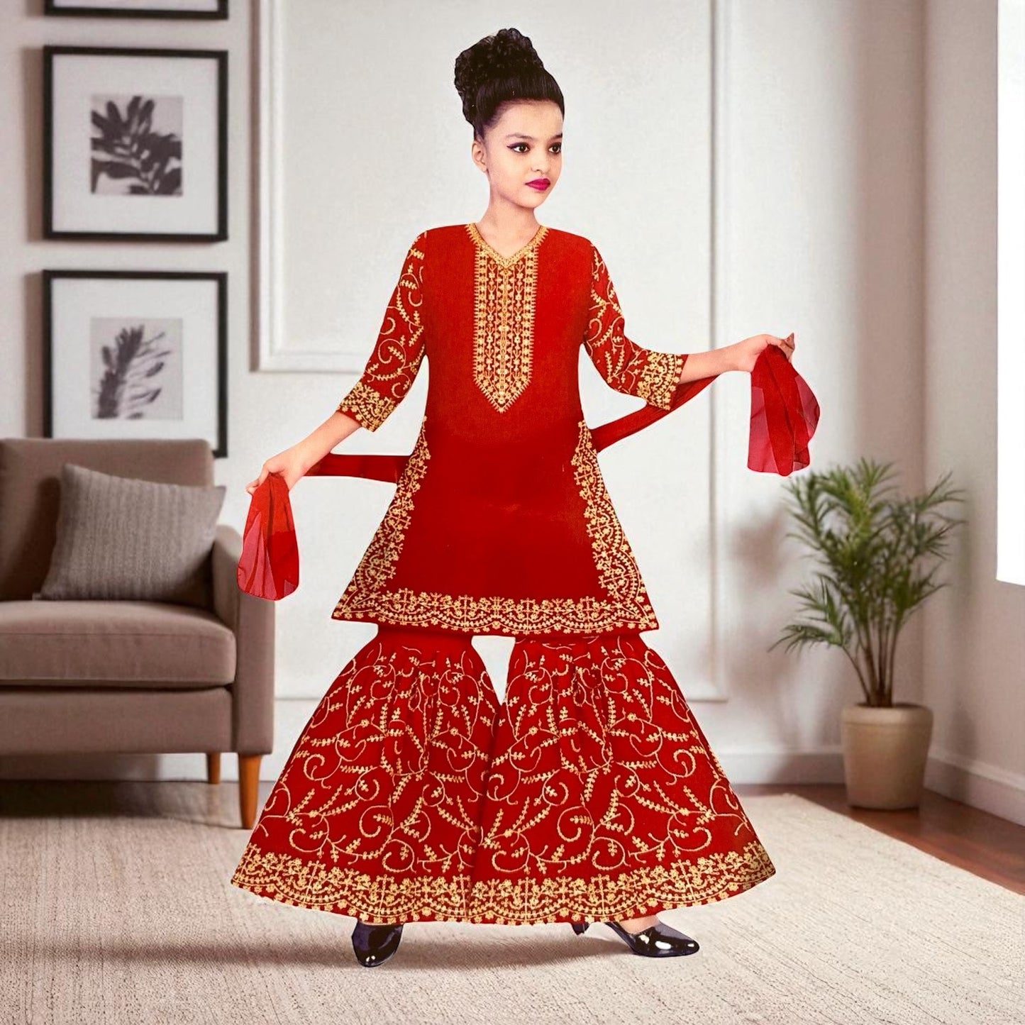 Priya creations garara set