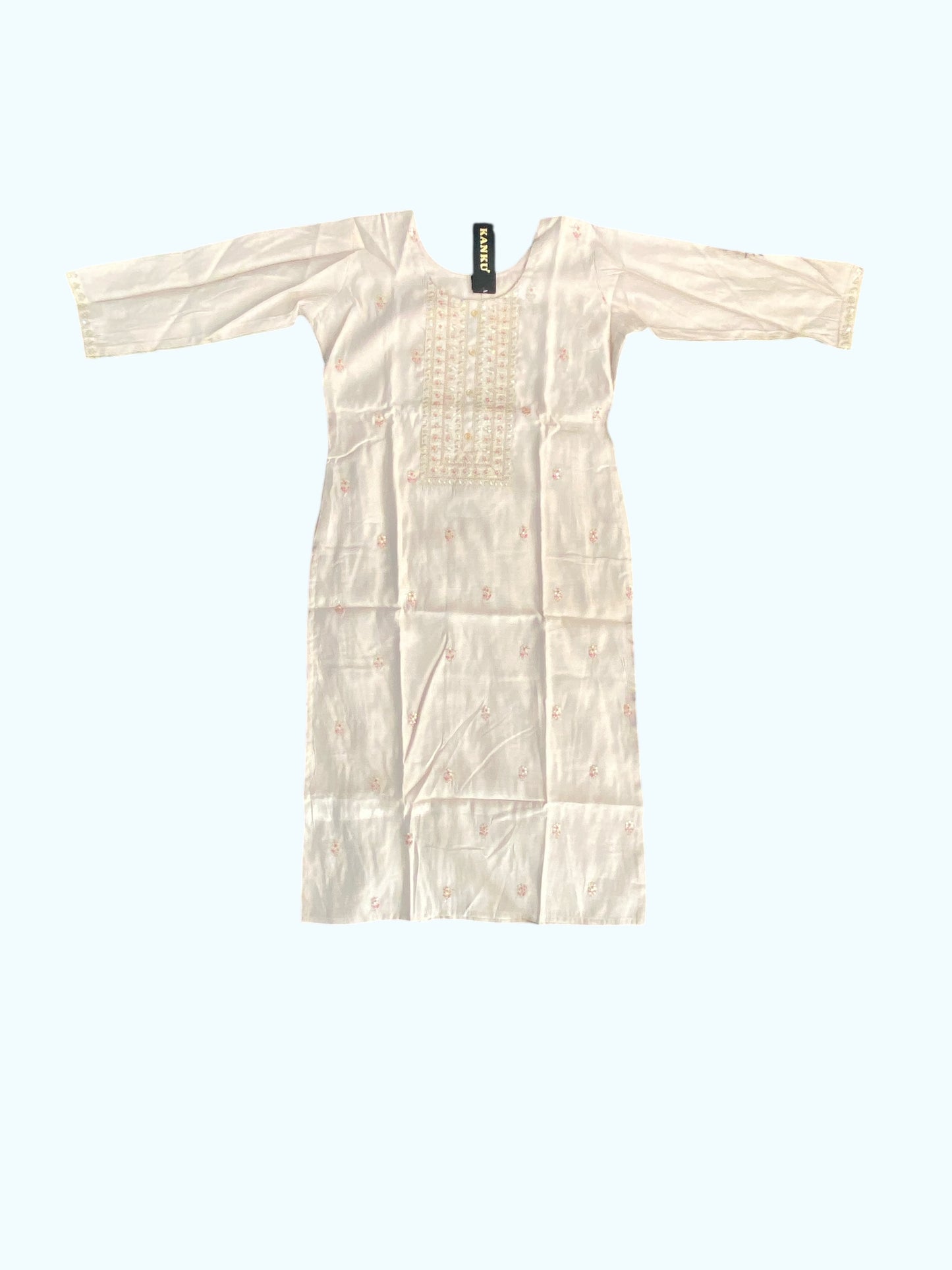 KANKU thread work kurta 3 piece set