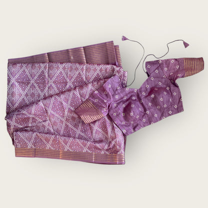 Bandhani Saree and blouse set