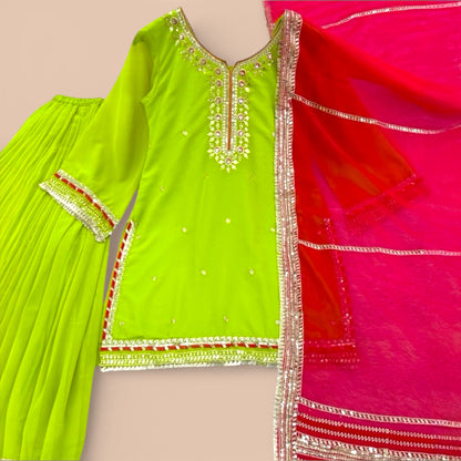 FLAIRED PLAZZO suit SET