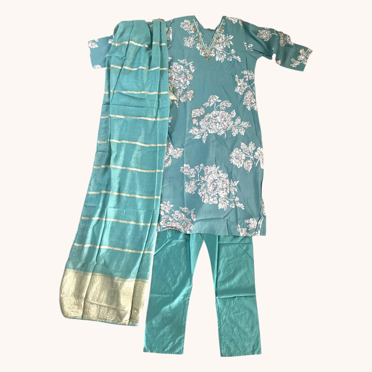 Binya floral kurta set