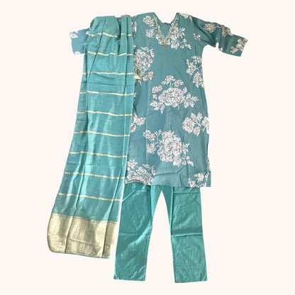 Binya floral kurta set