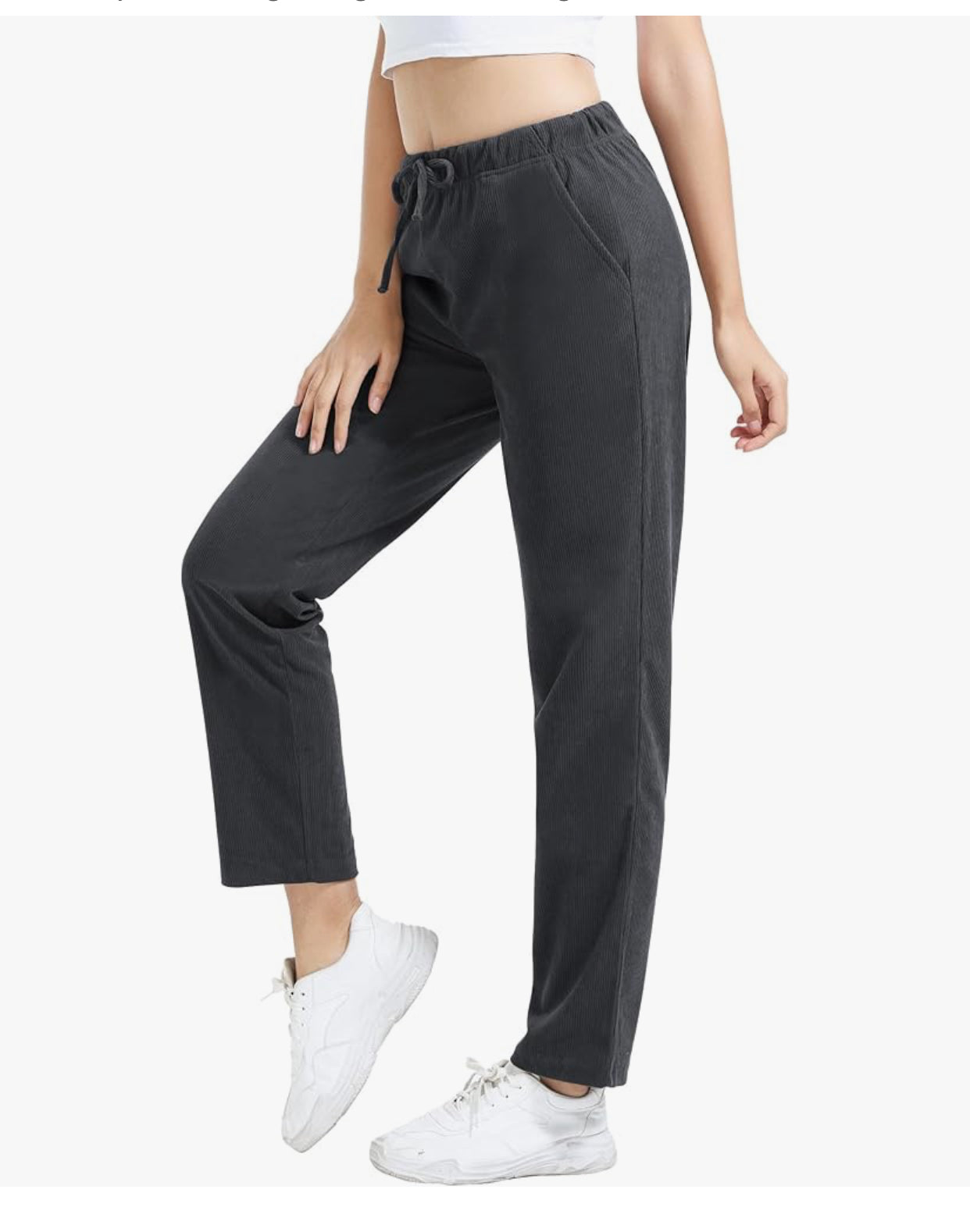 Womens Corduroy Pants Casual