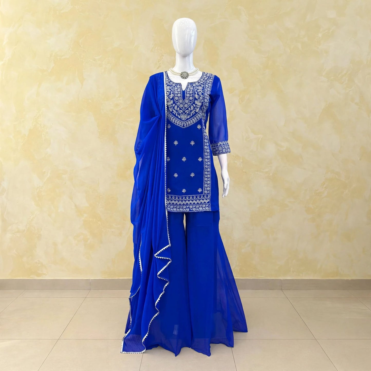 Intricate Thread Work Salwar Suit