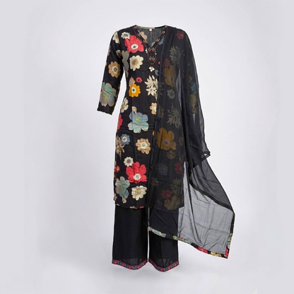Mughal Floral Motif Kurta set