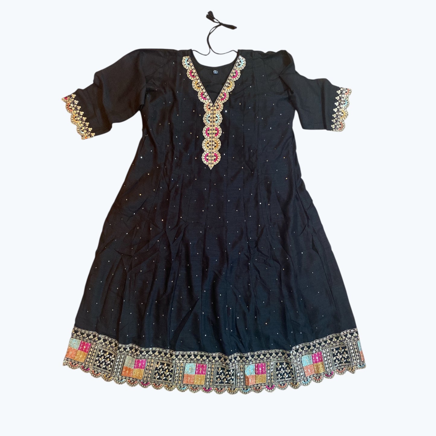 Anarkali set embroidered