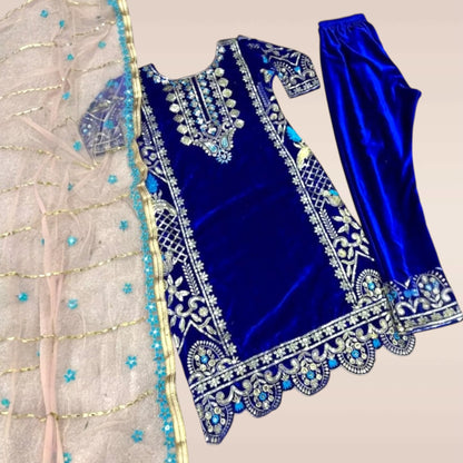 Pakistani Salwar kameez party wear