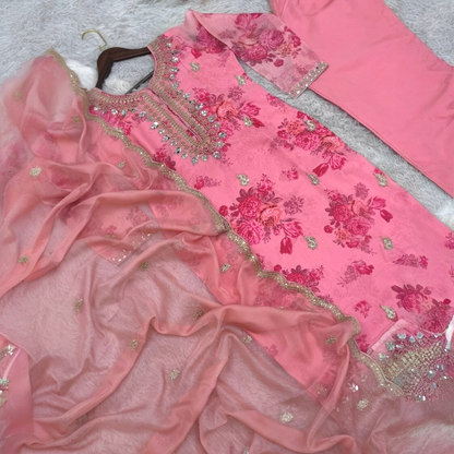 Plus size designer Salwar Suit