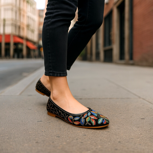 Mehka Juttis embroidered
