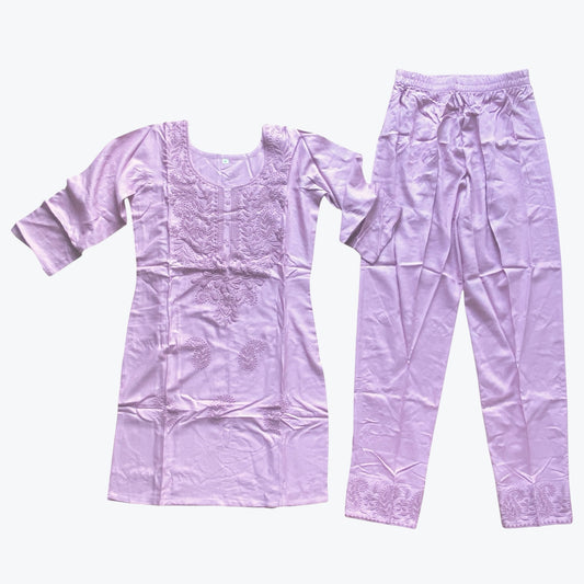 Chikankari kurta set