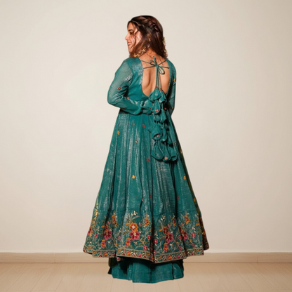 Anarkali palazzo set