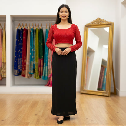 Stretchable petticoat/silhouettes