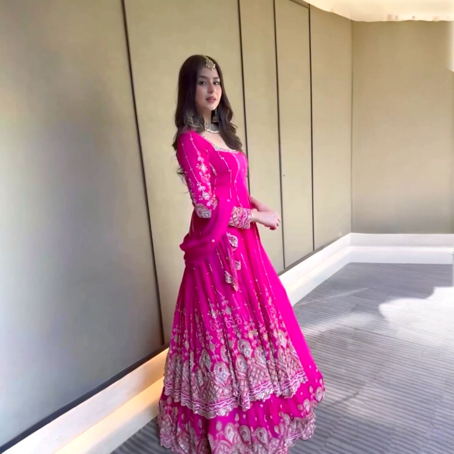 Long top skirt lehenga