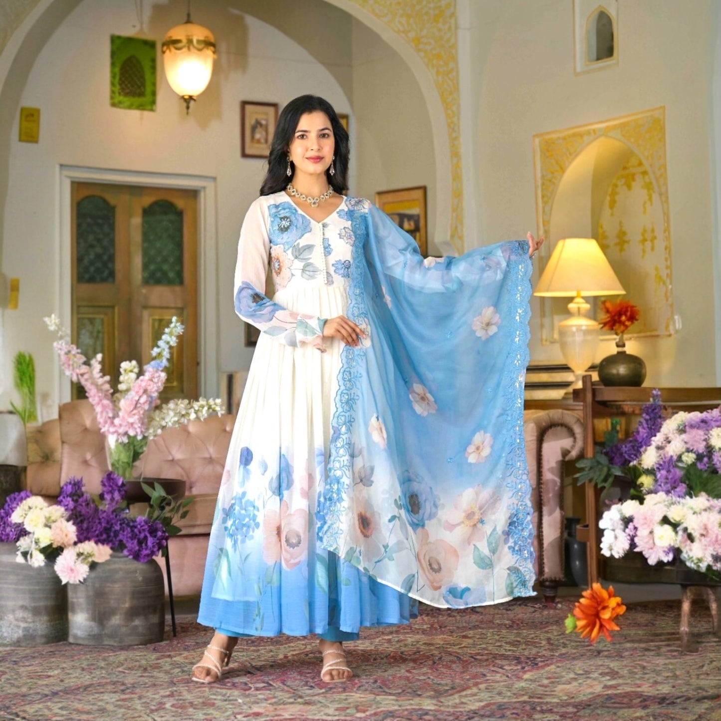 BF anarkali set