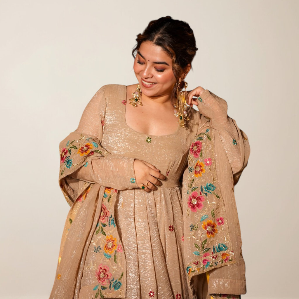 Anarkali palazzo set