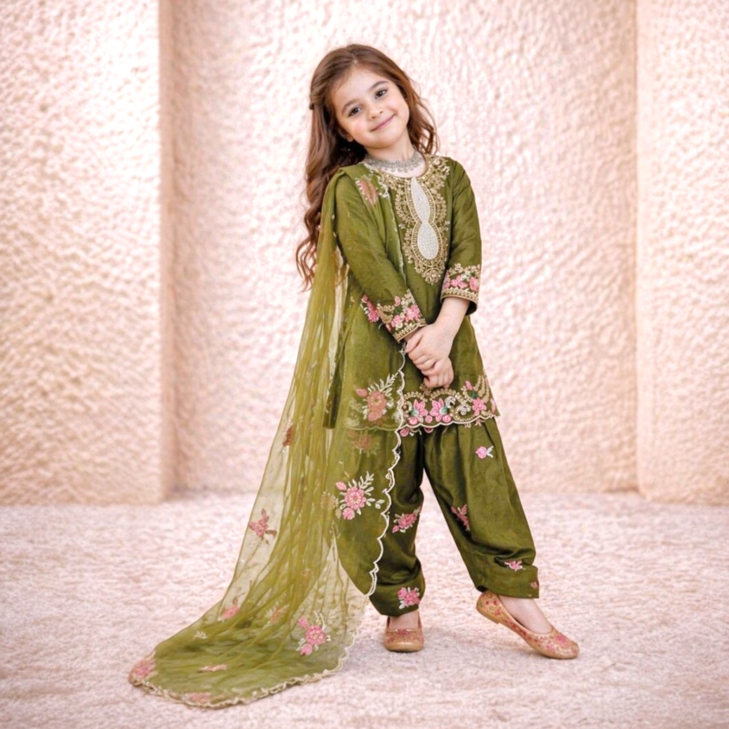 Punjabi salwar kameez kurta set
