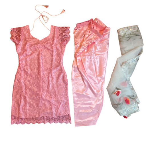 3 Piece Patiala kurta set